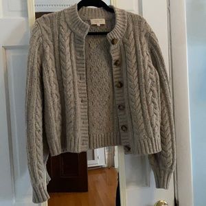 Wool cardigan